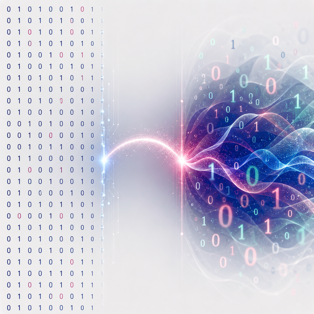 Flux de bits et qubits