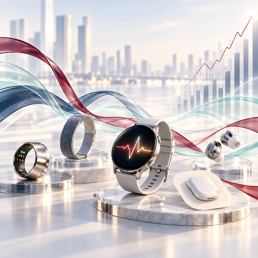 Montres et appareils de santé connectés